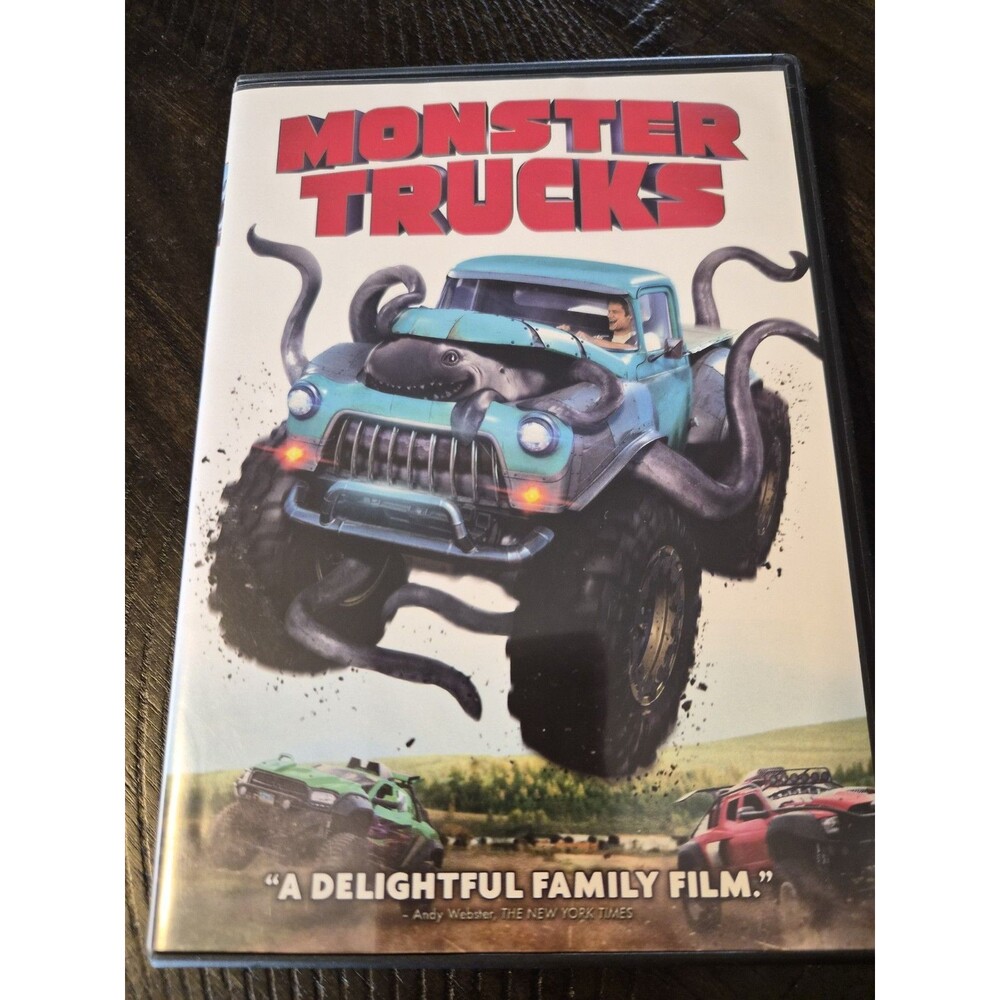Monster Trucks (DVD, 2016) Kids Family Live-Action Movie - Danny Glover - GOOD